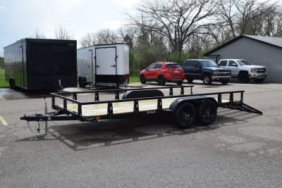 New 2026 HTC 7x16 7K Utility Trailer