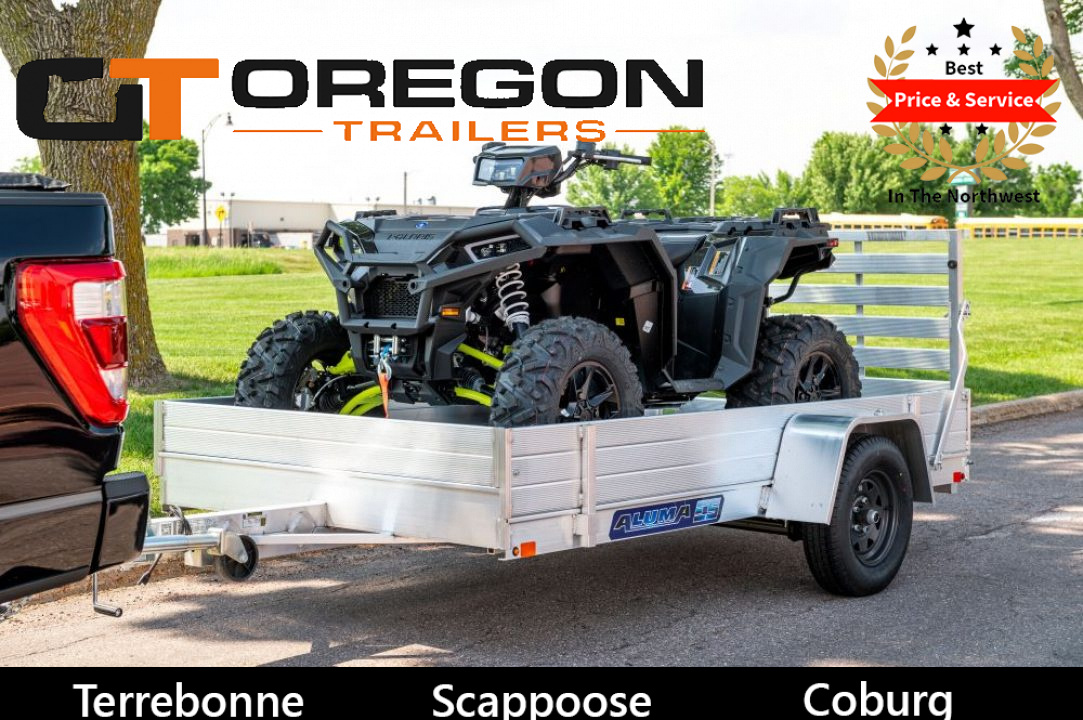 New 2027 Aluma 5.3x10 3k Utility Trailer