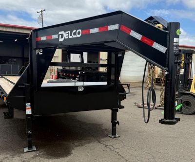 New 2026 Delco Trailers F136 Flatbed Trailer