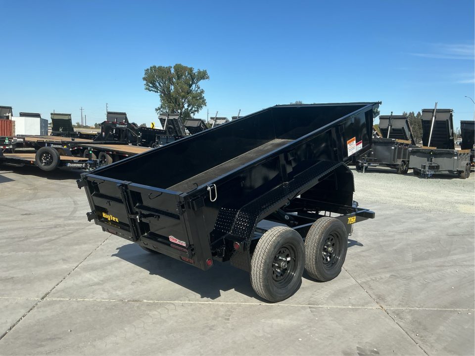 New 2027 Big Tex Trailers 70SR-10-5WDD 5FT X 10FT 7K GVW Dump Trailer