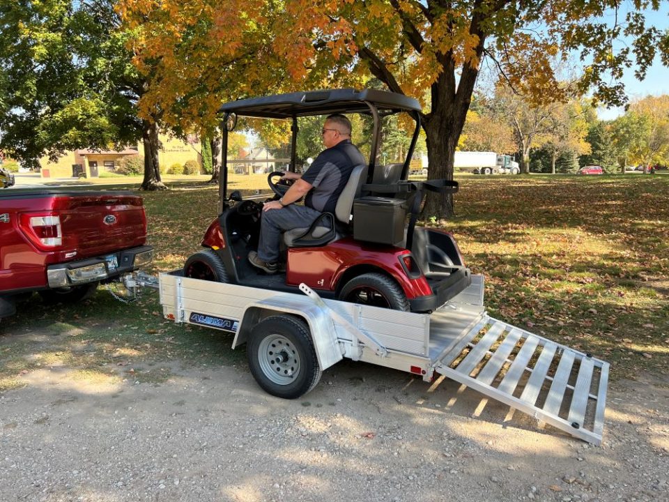 New 2027 Aluma 4.6x8 2k Utility Trailer