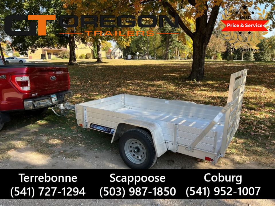 New 2027 Aluma 4.6x8 2k Utility Trailer