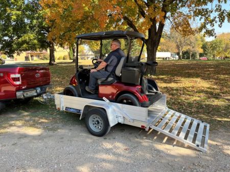 New 2027 Aluma 4.6x8 2k Utility Trailer