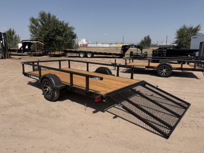 New 2027 Karavan 6-12 Ramp Gate Utility W/ Fold Down Sides 3K GVWR