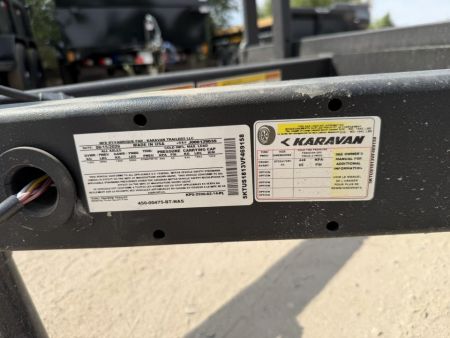 New 2027 Karavan 7-14 Ramp Gate Utility W/ Fold Down Sides 3K GVWR