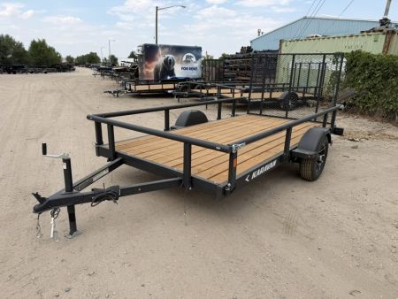 New 2027 Karavan 6-12 Ramp Gate Utility W/ Fold Down Sides 3K GVWR