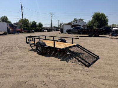 New 2027 Karavan 5-10 Ramp Gate Utility W/ Fold Down Sides 3K GVWR