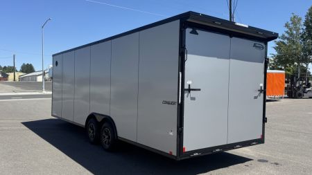 New 2026 Formula Trailers 8.5 x 24 Conquest SE Flat Top V-Nose Car Hauler 10K Car Hauler Trailer