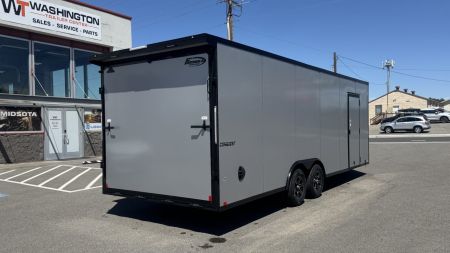 New 2026 Formula Trailers 8.5 x 24 Conquest SE Flat Top V-Nose Car Hauler 10K Car Hauler Trailer