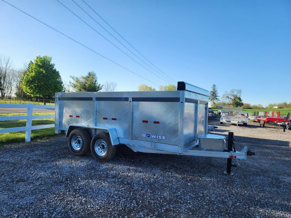 New 2026 BWISE DT14 81.5x14 14K Tandem Axle Dump Trailer