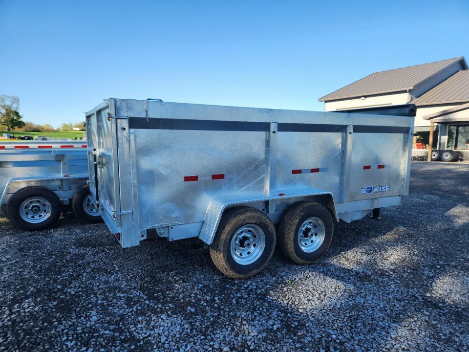 New 2026 BWISE DT14 81.5x14 14K Tandem Axle Dump Trailer