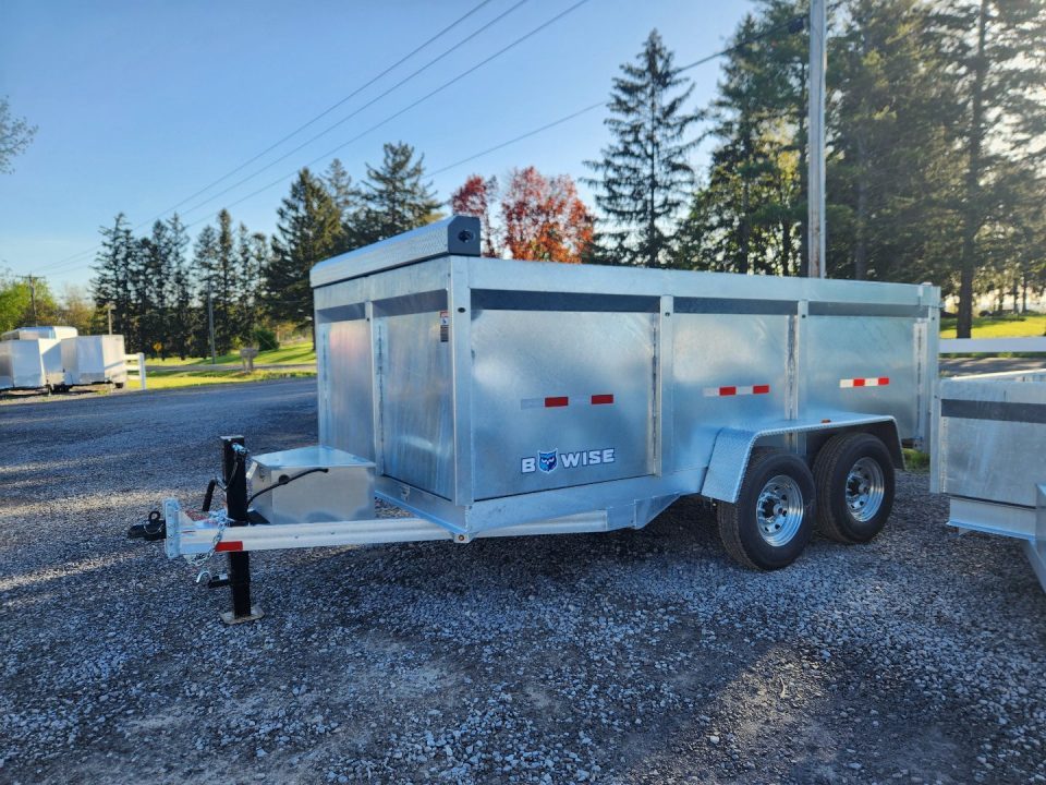 New 2026 BWISE DT14 81.5x14 14K Tandem Axle Dump Trailer