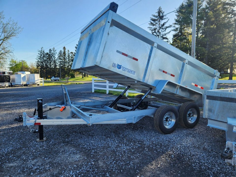 New 2026 BWISE DT14 81.5x14 14K Tandem Axle Dump Trailer