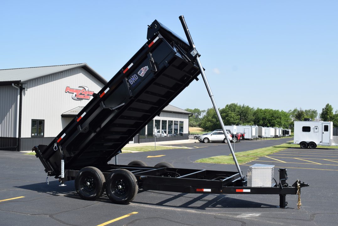 New 2027 BND Trailers 7x14 15K DUMP Dump Trailer