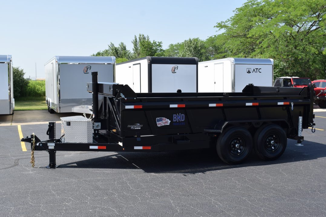New 2027 BND Trailers 7x14 15K DUMP Dump Trailer