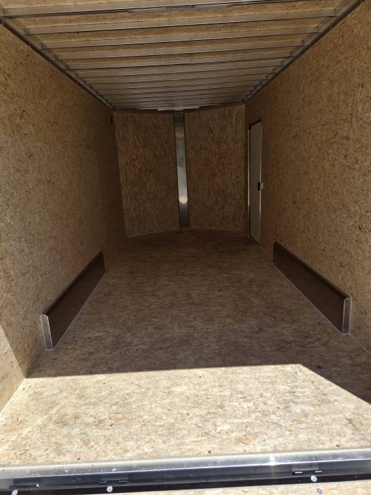 New 2026 Nitro 7.5x16 Contractor Trailer with Blackout Package, Rear Ramp