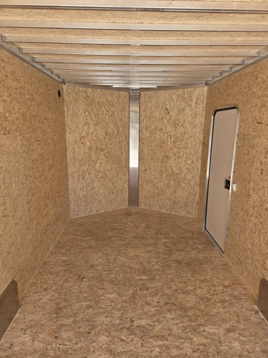 New 2026 Nitro 7.5x16 Contractor Trailer with Blackout Package, Rear Ramp