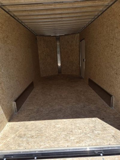 New 2026 Nitro 7.5x16 Contractor Trailer with Blackout Package, Rear Ramp