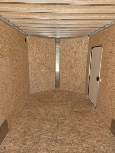 New 2026 Nitro 7.5x16 Contractor Trailer with Blackout Package, Rear Ramp