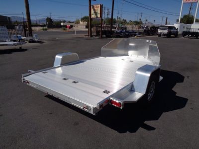 New 2027 ALUMA * MC210 * 2 Position Motorcycle Trailer