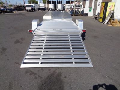 New 2027 ALUMA * MC210 * 2 Position Motorcycle Trailer