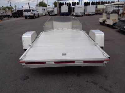 New 2027 ALUMA * MC2F * 2 Position Folding Motorcycle Trailer