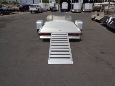 New 2027 ALUMA * MC2F * 2 Position Folding Motorcycle Trailer
