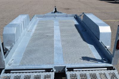 New 2027 BND Trailers 6x12 10K Scissor Lift Equipment Trailer