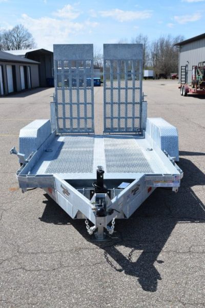 New 2027 BND Trailers 6x12 10K Scissor Lift Equipment Trailer