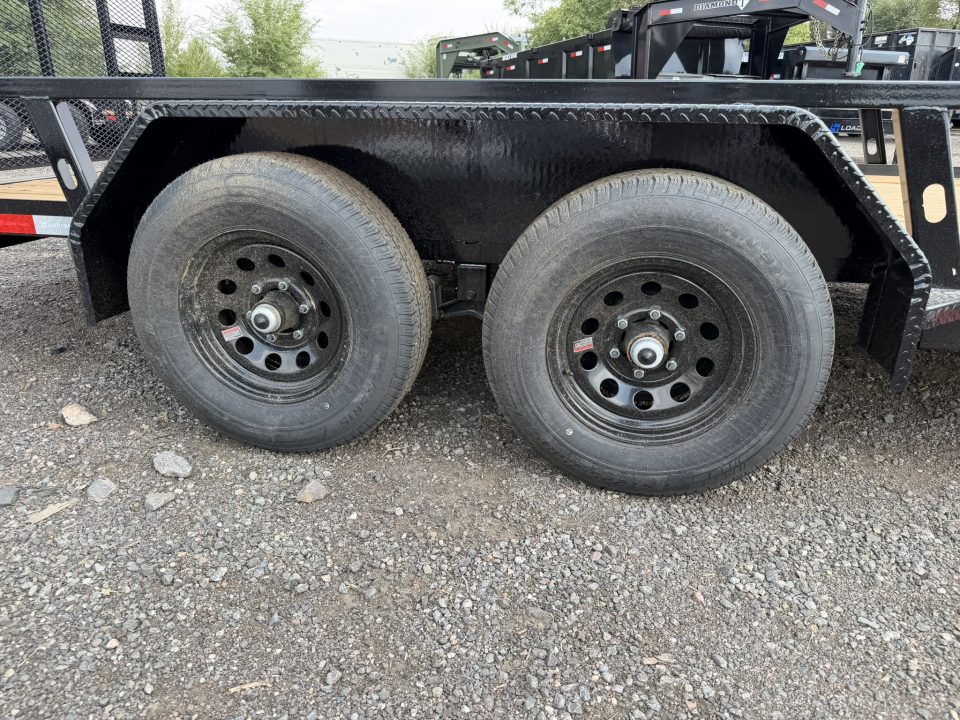 New 2026 Load Trail 7-18 Heavy Duty Tandem Axle Ramp Gate Utility 10K GVWR