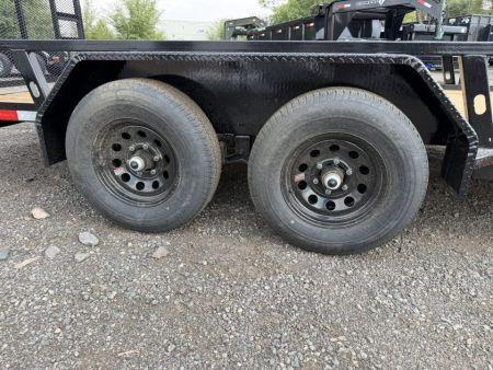 New 2026 Load Trail 7-18 Heavy Duty Tandem Axle Ramp Gate Utility 10K GVWR