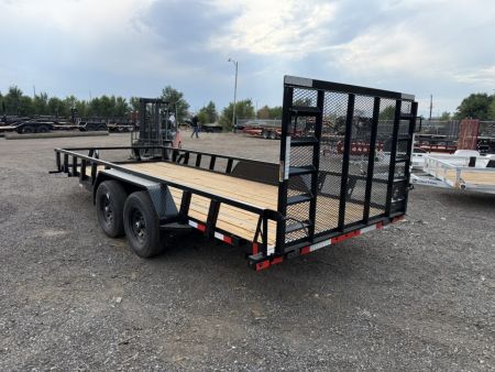 New 2026 Load Trail 7-18 Heavy Duty Tandem Axle Ramp Gate Utility 10K GVWR