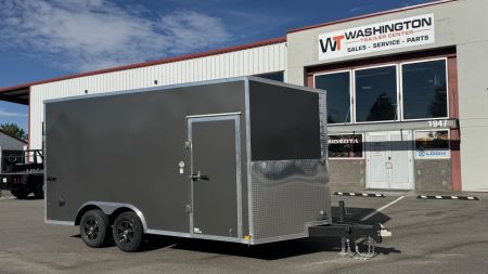 New 2026 Pace American 8.5x16 journey SE Flat top v-nose 10K Car Hauler Trailer