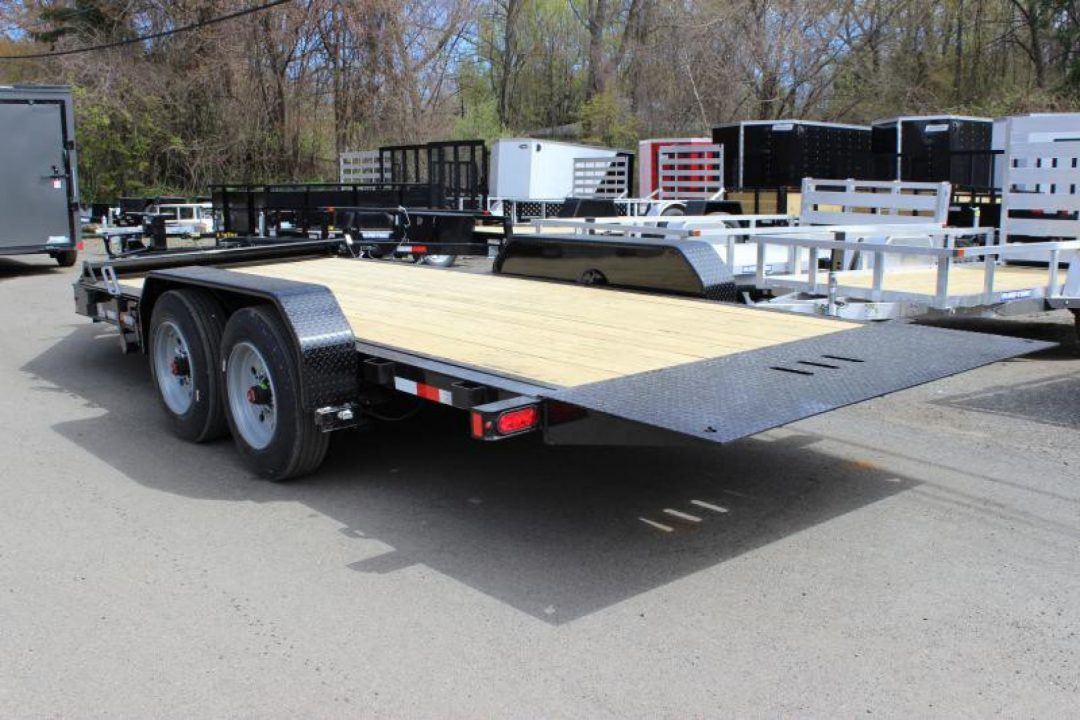 New Sure-Trac 7x18 17.6K Pro Series Tilt Bed Equipment Trailer