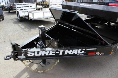 New Sure-Trac 7x18 17.6K Pro Series Tilt Bed Equipment Trailer