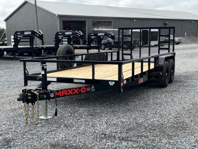 New 2027 MAXXD 83" X 18' 10K Utility Trailer