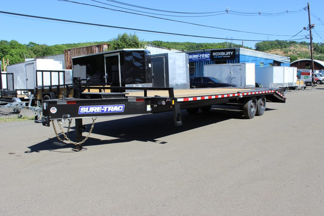 New 2026 Sure-Trac 8.5x20+5 17.6K K HD Beavertail Deckover Trailer