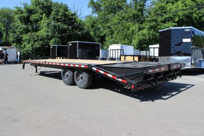 New 2026 Sure-Trac 8.5x20+5 17.6K K HD Beavertail Deckover Trailer