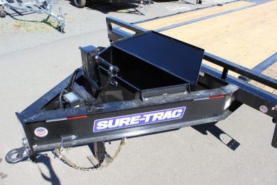 New 2026 Sure-Trac 8.5x20+5 17.6K K HD Beavertail Deckover Trailer