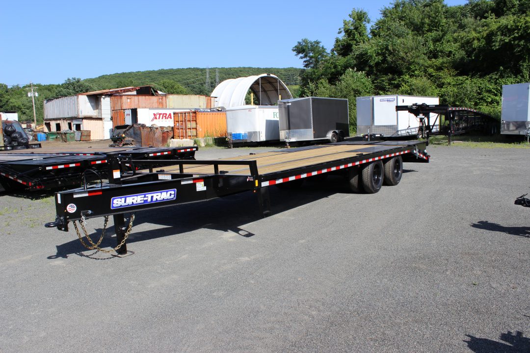 New 2026 Sure-Trac 8.5x25 (20+5) HD Deckover Trailer 22.5K GVWR