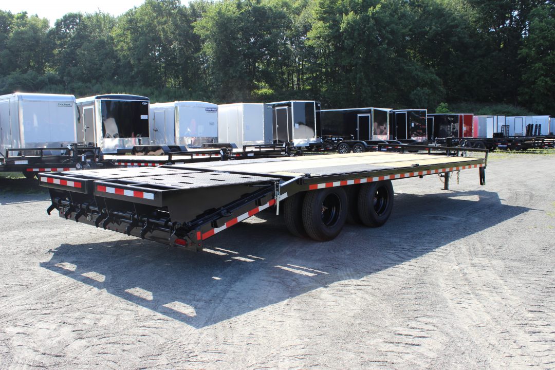 New 2026 Sure-Trac 8.5x25 (20+5) HD Deckover Trailer 22.5K GVWR