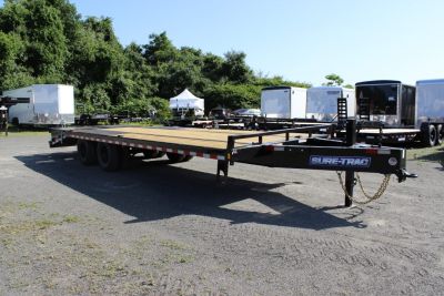 New 2026 Sure-Trac 8.5x25 (20+5) HD Deckover Trailer 22.5K GVWR