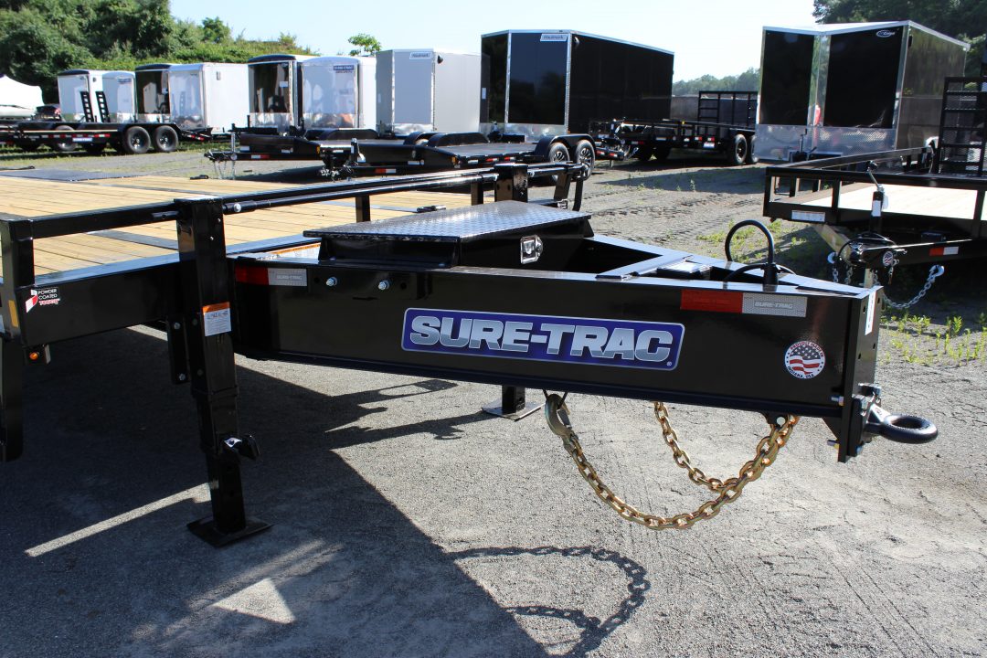 New 2026 Sure-Trac 8.5x20+5 25.9K HD Beavertail Deckover Trailer (10 TON)