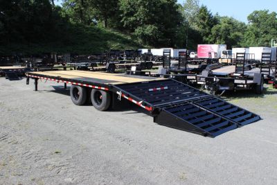 New 2026 Sure-Trac 8.5x20+5 25.9K HD Beavertail Deckover Trailer (10 TON)