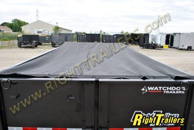 New 2027 Watchdog Trailers 7X14 Dump Trailer
