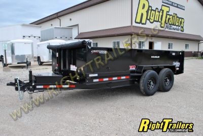 New 2027 Watchdog Trailers 7X14 Dump Trailer