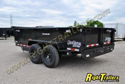 New 2027 Watchdog Trailers 7X14 Dump Trailer