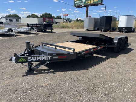 New 2027 Summit Denali 7x22 16/6 16k Split Deck I-Beam Tilt Trailer