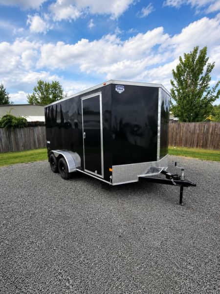 New 2025 Haulmark PP714T2 7x14 Cargo / Enclosed Trailer Tandem Axle