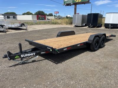 New 2027 Summit Cascade 7x20 14k Full Tilt Deck Trailer